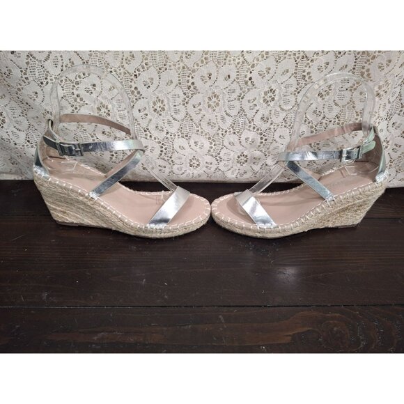 NWOB CHARLES by Charles David Nola Espadrille Wedge Sancdals/Sz. 7.5M - Picture 2 of 10